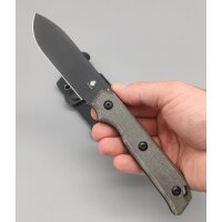 Kizer BEGLEITER FIXED Fahrtenmesser D2 Stahl