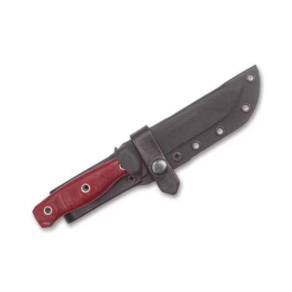 Condor Bushcraft Bliss Knife 1075 Micarta Rot inkl. Kydexscheide