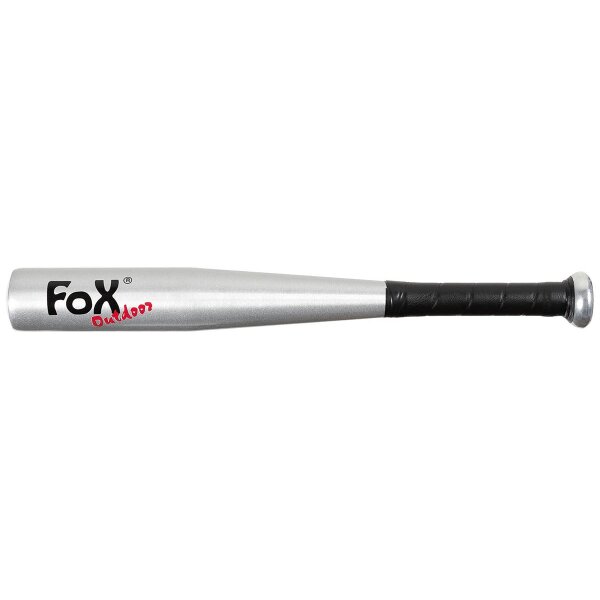 Fox Outdoor Baseball Bat Aluminium Mini-Baseballschl&auml;ger 18 Zoll 46 cm silber