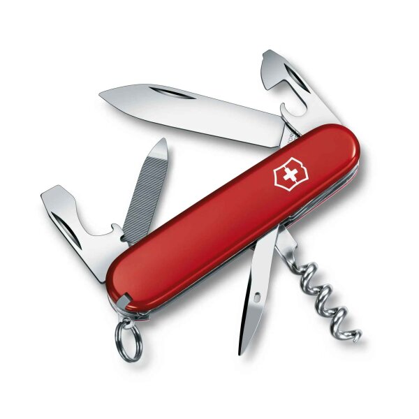 Victorinox Schweizer Messer SPORTSMAN 13 Funktionen Rot
