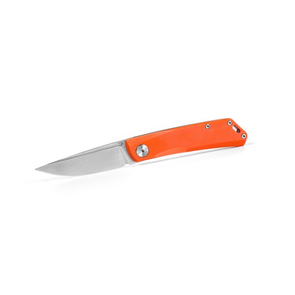 Real Steel Luna Lite orange Messer Taschenmesser Slipjoint Folder D2 Stahl