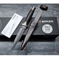 Böker Manufaktur Solingen MG-42 Damast Dolch mit...