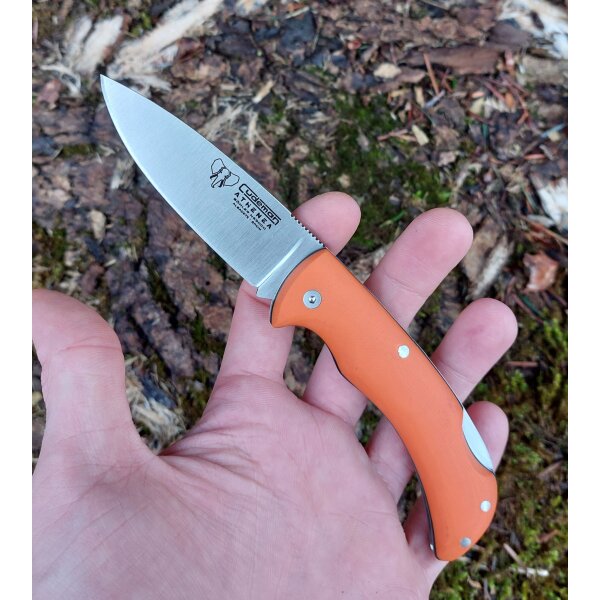 Cudeman ATHENEA 345-L Backlock G10 Orange
