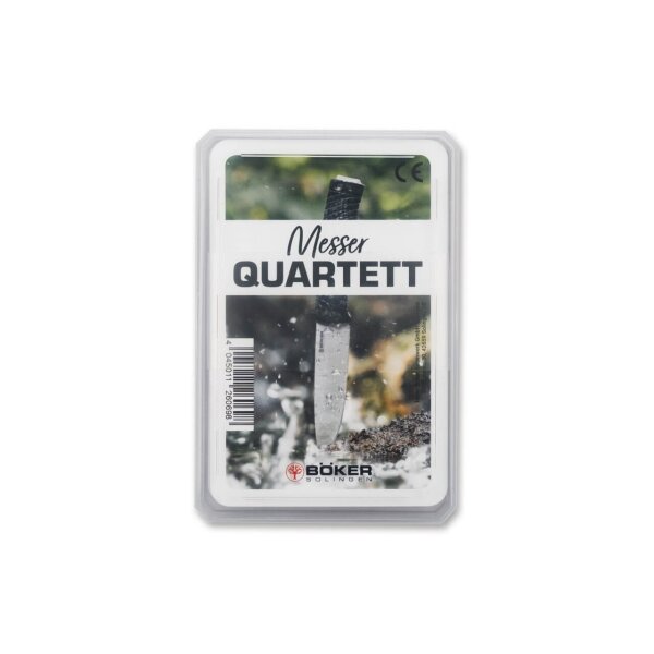 Böker Messer-Quartett Kartenspiel Karten Spiel
