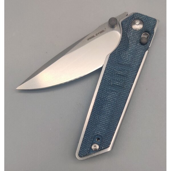 Real Steel RSK Sacra Denim Micarta