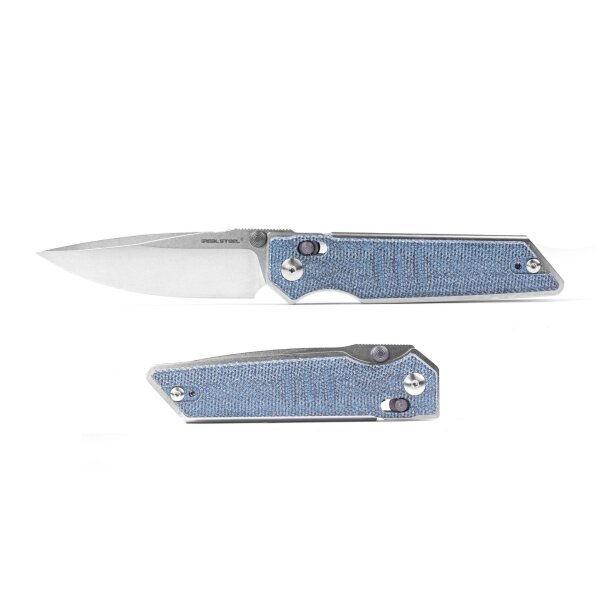 Real Steel RSK Sacra Denim Micarta