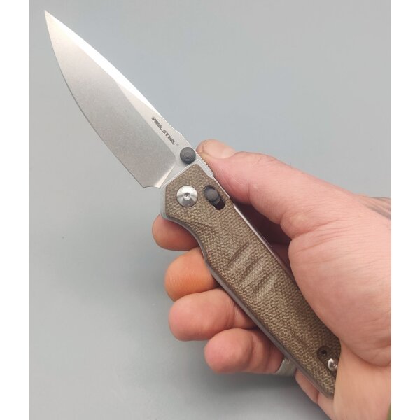 Real Steel RSK Sacra Green Micarta
