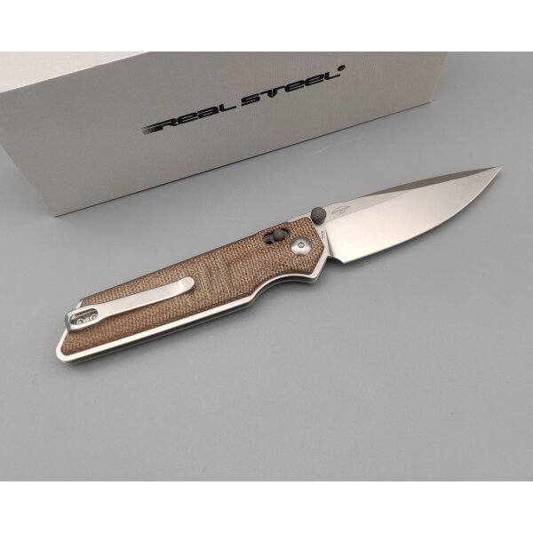 Real Steel RSK Sacra Natural Micarta