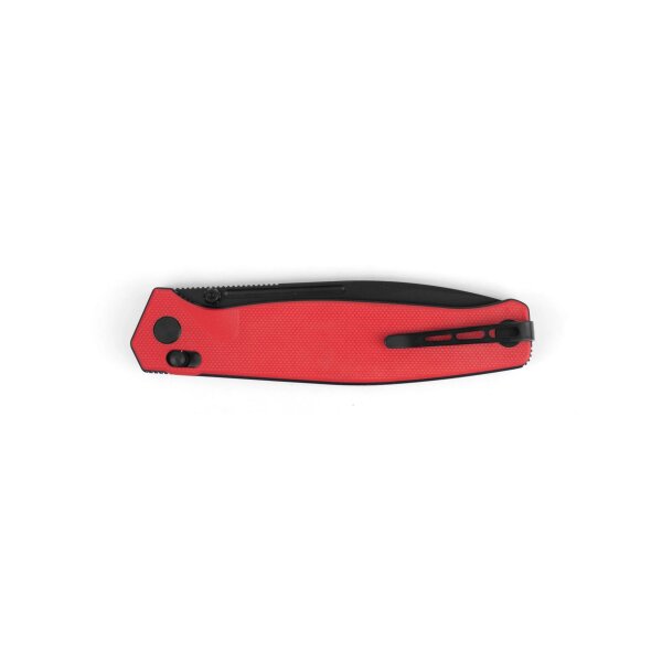 Real Steel RSK Messer HUGINN red / black G10