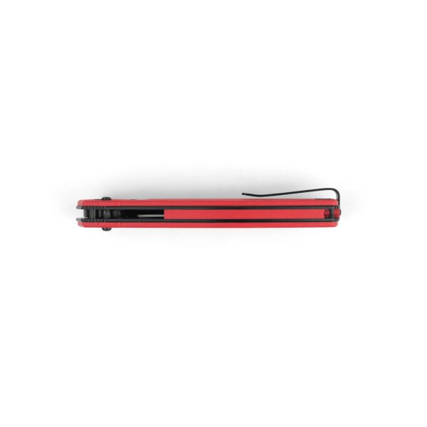 Real Steel RSK Messer HUGINN red / black G10