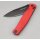 Real Steel RSK Messer HUGINN red / black G10