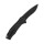 QSP Knife Raven Black D2 Stahl G10 Griff