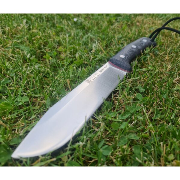 Joker Nomad 6.5 N695 Micarta Schwarz inkl. Paracord Lederscheide