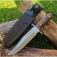 Joker Bowie Walnut 4116 Walnussholz Braun inkl. Lederscheide