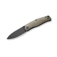 CIVIVI Sokoke Front Flipper Green Burlap Micarta 14C28N...