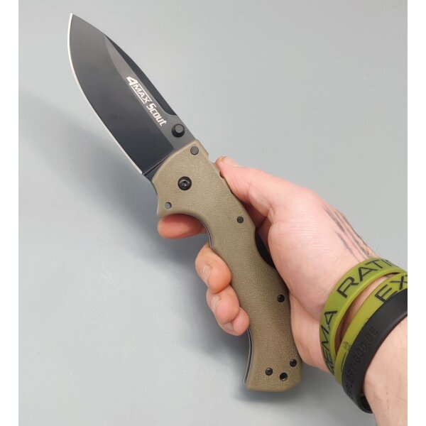 Cold Steel 4-Max Scout Lockback Flat Dark Earth