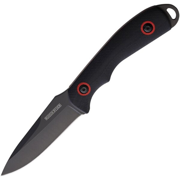Rough Ryder CODE RED ALTERNA Neck Knife Utility rot fixed schwarz Kydexscheide