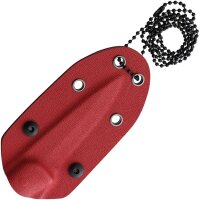 Rough Ryder CODE RED ALTERNA Neck Knife Utility rot fixed...