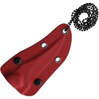 Rough Ryder CODE RED SKINNER Utility Neck Knife fixed...