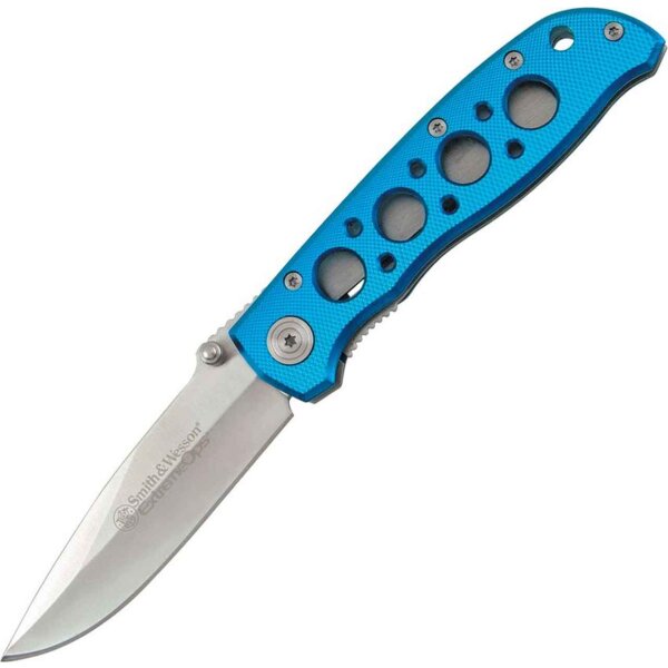 Smith & Wesson ExtremeOps Linerlock Blue