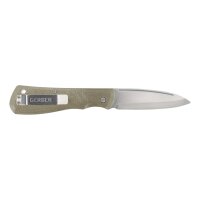 Gerber MANSFIELD MICARTA Olive Slipjoint Folder