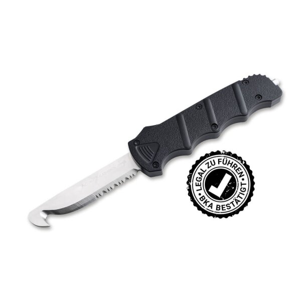 Böker Plus Rescue OTF 2.0 Rettungsmesser Glasbrecher §42a konform 01KALS146