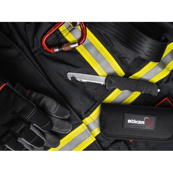 Böker Plus Rescue OTF 2.0 Rettungsmesser Glasbrecher §42a konform 01KALS146
