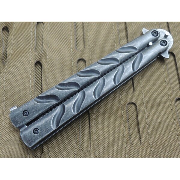 Böker Magnum Balicomb Kamm Bürste Butterflyoptik Edelstahl 09MB252