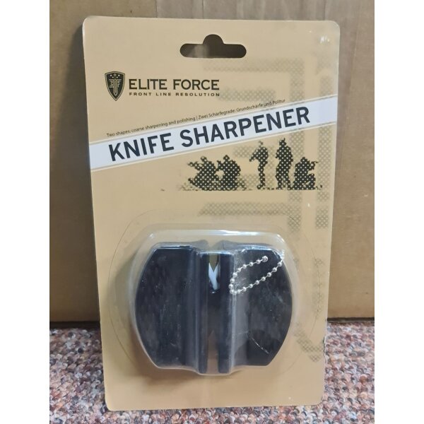 Elite Force Umarex Knife Sharpener Messerschärfer Keramik Carbid 2 Schärfegrade