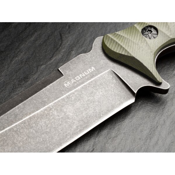 Böker Magnum Messer Persian Fixed Outdoormesser Bushcraft Knife 440 Stahl 02LG115