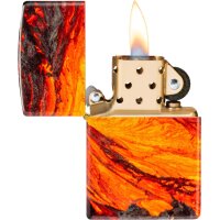 ZIPPO color 540° "Lava Flow"
