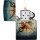 ZIPPO schwarz matt color "Compass Ghost" Glow in the Dark green
