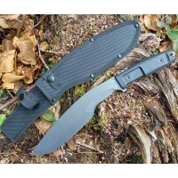 MFH Outdoor Kukri Buschmesser Edelstahl Gummigriff inkl...