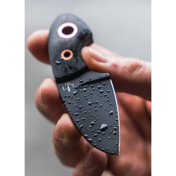 Böker Plus Gnome All Black Copper D2 Micarta Black 02BO084