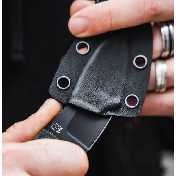 Böker Plus Gnome All Black Copper D2 Micarta Black 02BO084