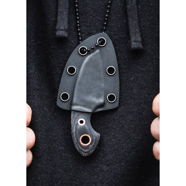 Böker Plus Gnome All Black Copper D2 Micarta Black 02BO084