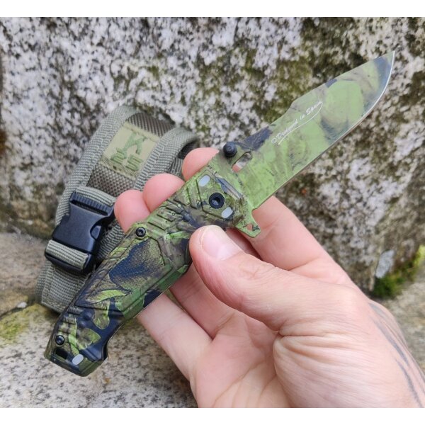 K25 Mohican III 7Cr17MoV Aluminium + MOLLE Etui