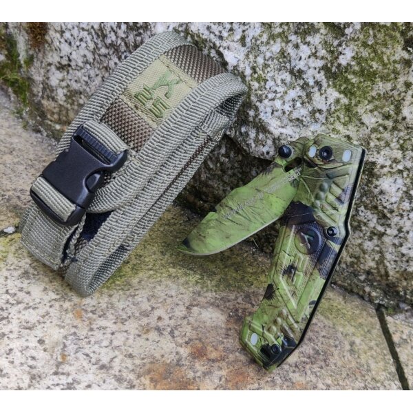 K25 Mohican III 7Cr17MoV Aluminium + MOLLE Etui