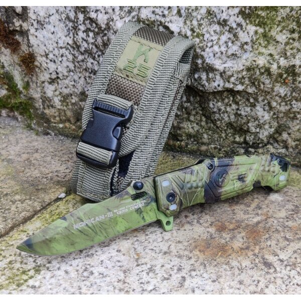 K25 Mohican III 7Cr17MoV Aluminium + MOLLE Etui
