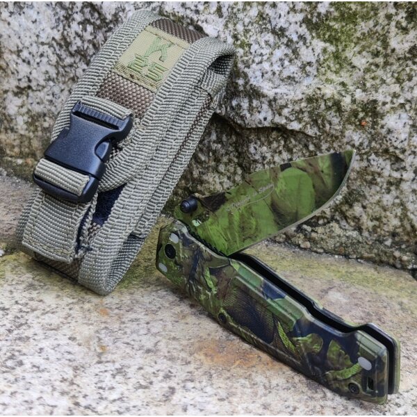 K25 Mohican III 7Cr17MoV Aluminium + MOLLE Etui