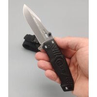 K25 Mohican I 7Cr17Mov Aluminium Taschenmesser + Etui