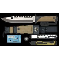 K25 Thunder I 8Cr13MoV SFL Gummi inkl. ABS Nylonscheide...