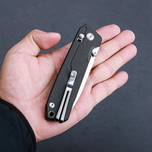 SRM Knives 7228L-MB1 Rubik  Messer 10Cr15CoMoV Micarta Griff