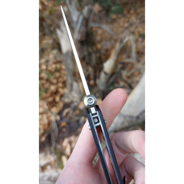 SRM Knives 9211 Ambi Lock 8Cr13MoV Schwarz G10