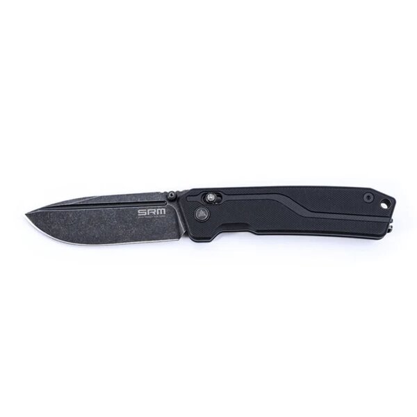 SRM Knives 7228L-GB Rubik Ambi Lock 10Cr15CoMoV G10 Griff