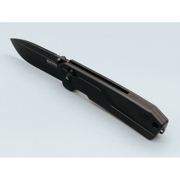 SRM Knives 7228L-GB Rubik Ambi Lock 10Cr15CoMoV G10 Griff