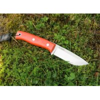 Joker Lynx N695 Micarta Orange inkl. Lederscheide
