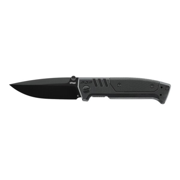Walther PDP Spearpoint D2 G10 Black Linerlock