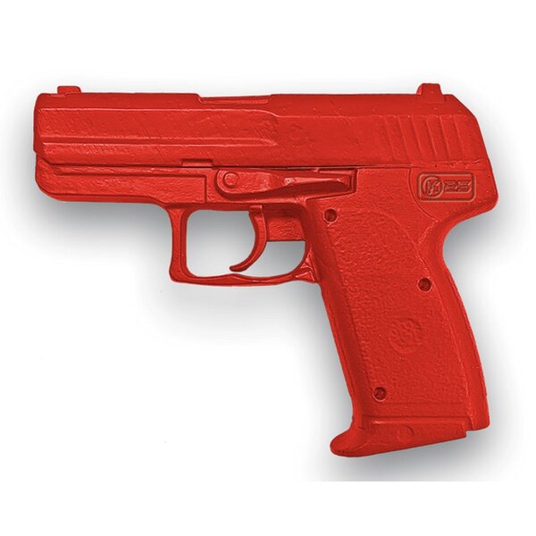 K25 Übungspistole aus Kunststoff rot 765g Attrappe Training Gun