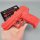 K25 Übungspistole aus Kunststoff rot 765g Attrappe Training Gun